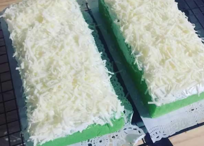 Bolu Kukus Pandan Keju